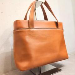 LONGCHAMP ロンシャン ハンドバッグ レザー キャメルブラウン 茶 ロゴ