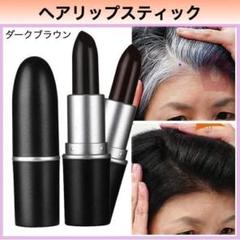 ヘア リップ スティック ブラウン シャドー 薄毛 白髪