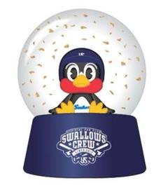 グッズ つば九郎 スノードーム ヤクルトスワローズ とても可愛い 高級感あり - メルカリ
