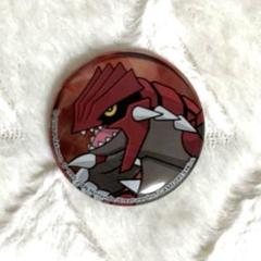 ポケモン　グラードン　缶バッジ