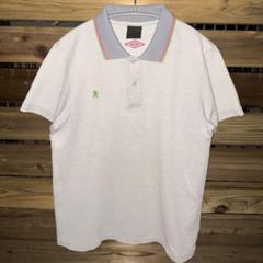 00s Umbro アンブロ 刺繍ロゴ ポロシャツ