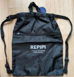 REPIPI ブラック 　ナップザックのサムネイル