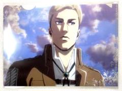 進撃の巨人　エルヴィン　ミニ　クリアファイル　美しい空と美しいエルヴィン