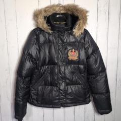 美品✨ポロジーンズ　ラルフローレン　ダウンジャケット　オーバーサイズ　S 黒 POLO RALPH LAUREN レディース ブラック 11号 B 90s 00s