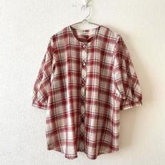 ☆【MODA ORIGINALE】ボタンシャツ ブラウス 七分袖 横ポケット F