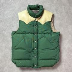 【極美品】BEAMS別注 Rocky Mountain ダウンベストリバーシブル WAREHOUSE ウエアハウスxロッキーマウンテンフェザー × Rocky