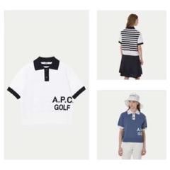 A.P.C.ゴルフウェア レディース ポロシャツ トップス 半袖