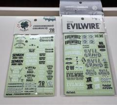 evilwire イービルワイヤータオル（新品） Amazon.co.jp: evilwire EVILWIRE イービルワイヤー ステッカー