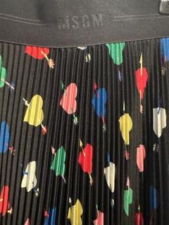 MSGM☆カラフルハート柄 プリーツスカート MSGM☆カラフルハート柄 プリーツスカート - メルカリ
