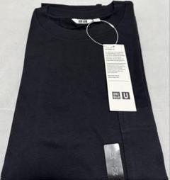 大人気！ユニクロＵ オーバーサイズ クルーネックＴシャツ（半袖）黒 Ｍ