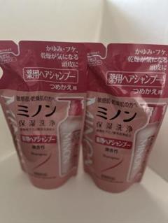 ミノン　薬用シャンプー　詰め替え用　2個のサムネイル
