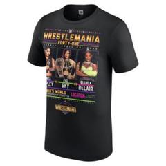 ダメージコントロール 未使用 未開封 WWE 公式グッズ Tシャツ サイズM イヨ・スカイ WWE女子王座戦Tシャツ Mサイズ レッスルマニア41