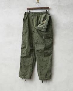 80s vintage ヴィンテージ アメリカ軍 カーゴパンツ ナイトデザート MILITARY WAIPER.inc 実物 米軍 ナイトデザートカモ オーバー