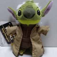 スティッチ ヨーダ　ぬいば マスコット スターウォーズ スター・ウォーズ ヨーダ スティッチ ぬいぐるみバッジ ぬいば