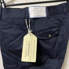 Ships Thomson 日本製チノパンネイビー