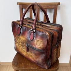 【希少】世界に１つ　Berluti トロワニュイ 本革 メンズ　ビジネスバッグ 希少】世界に1つBerluti トロワニュイ 本革 メンズビジネスバッグ