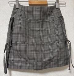 andmary Hanna check mini skirt Mサイズ ANDMARY】Hanna check mini skirt