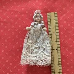 ohariko do 陶器 作家 テディベア　ハンドメンド ビスクドール Antique toricoTte ブロンドモールドヘアの美しい少女 5.5in