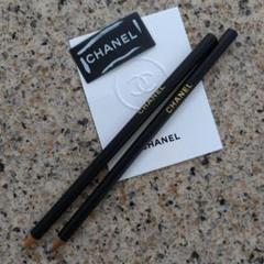 CHANEL シャネル 鉛筆 2本&ラッピングシール1枚セット - メルカリ