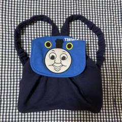 きかんしゃトーマス 子供用リュック 紺×青