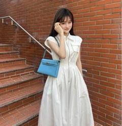 Bibiy BIANCA DRESS ホワイトノースリーブワンピースドレス BIBIY BIANCA DRESS WHITE レディース