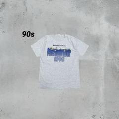 90s デトロイト　ミシガン州　アートデザインTシャツ　ヴィンテージ　Lサイズ