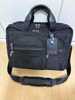 【未使用品】TUMI トゥミ　2way ビジネスバッグ　ブラック トゥミ TUMI 【日本正規品】トゥミ ビジネスバッグ TUMI Alpha3