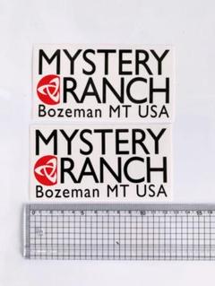 MYSTERY RANCH ミステリーランチ ステッカー シール 2枚セット