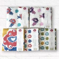 【新品】万博 限定 ミャクミャク ふきん 中川政七商店 5種