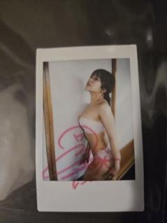 川越にこ　写真集限定　直筆サインチェキ B