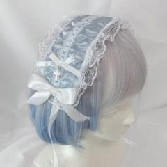 Juliette et Justine リボン ヘアバンド ヘッドドレス 水色 m13203990151_1.jpg?1691066662