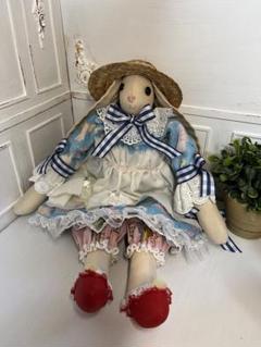 ウサギのカントリードール 30センチ