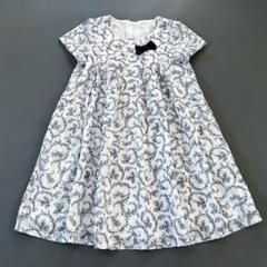 美品♡ Bebe べべ リバティーワンピース フラワー リボン 女の子120
