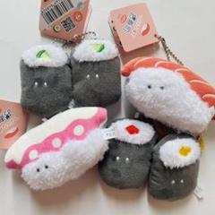 つぶらな瞳のお寿司 ぬいぐるみ 9cm マスコット 匿名配送