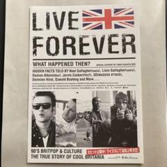 【未使用品】LIVE FOREVER ポスター　オアシス　ブラー　映画 希少な1994年製オアシス「Live Forever」ポスター - Etsy 日本