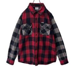【CARHARTT】カーハート フランネルシャツ バッファローチェック 切り替え