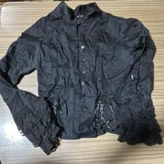 bpn black Peace now コウモリ襟ブラウス シャツ lgb