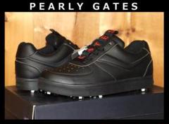 PEARLY GATES - 新品箱付 パーリーゲイツ レンチ付 メゾンロゴ ローカットシューズ 25cm PEARLY GATES - 新品箱付 パーリーゲイツ レンチ付 メゾンロゴ