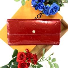 ✨大幅値下げ中!良品 ルイヴィトン ヴェルニ サラ 長財布 正規品 鑑定済み✨