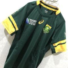アシックス 2015年 ラグビーワールドカップ 南アフリカ ラグビージャージ Ｓ