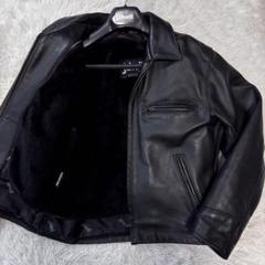 美品/希少✨schott トラッカージャケット　ライダース　AT101 本革 美品✨Schott トラッカージャケット AT101 黒 本革 レザー 38