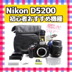 初心者おすすめ❤️Nikon D5200❤️スマホ転送❤️一眼レフ