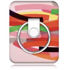 スマホリング アートコラボ 限定モデル カラフル 可愛い ピンク
