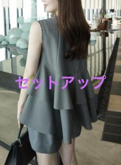 HYEONショートジレ新品オブリ HYEONショートジレ新品オブリ