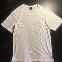 00s OAKLEY ポケット半袖 白ホワイト Tシャツ Mサイズ　USAメンズ