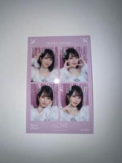 ＝LOVE イコラブ　スクエアフォトカード　第1弾　4枚　佐々木舞香 LOVE 4カットフォトカード vol.1 佐々木舞香 - メルカリ
