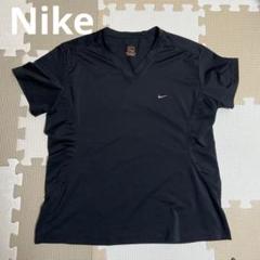 Nike ブラック Vネック Tシャツ　Mサイズ　海外