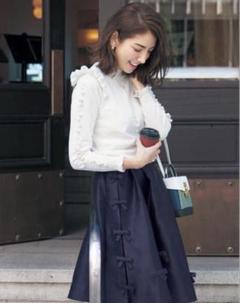 新品タグ付きChesty フレアスカート 膝下丈 高身長 タイプライターフレアスカート（トールサイズ） 通販