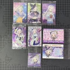 紫咲シオン　8点セット　ホロライブ　ウエハース　カード　まとめ売り