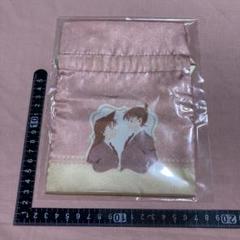 名探偵コナン☆新一&蘭☆サテン巾着